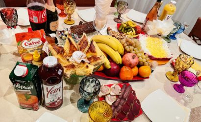 Traditional dinner with Armenian family, cooking masterclass