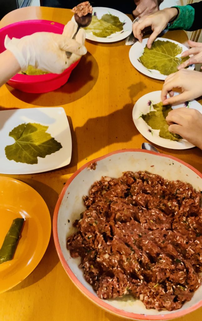 Traditional Armenian food tasting, Dinner with Armenian family