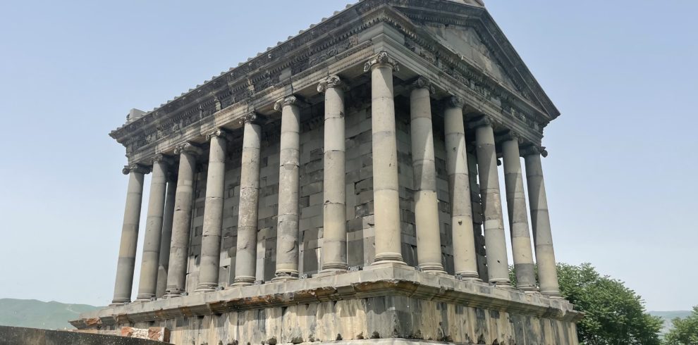 Garni pagan temple, private tours in Armenia