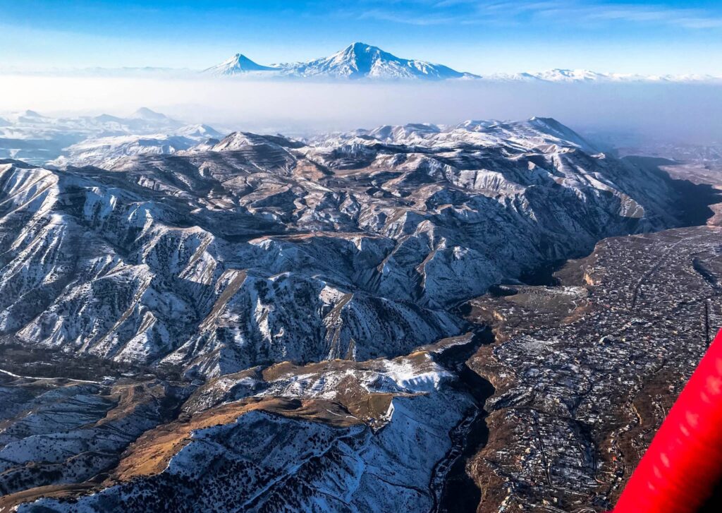 Sky balloon tours in Armenia