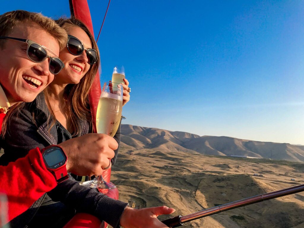 sky balloon flights in Armenia